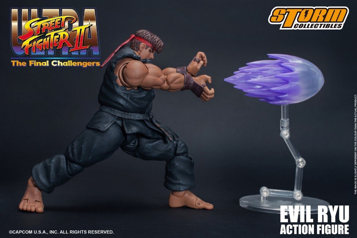 Ultra Street Fighter II: The Final Challengers Ryu 1/12 Scale Action F –  TOYCO Collectibles