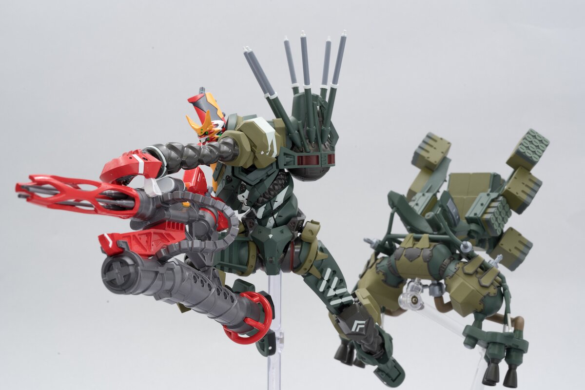 REVO TECH EVA-02 Production Model 027 Revoltech Evangelion