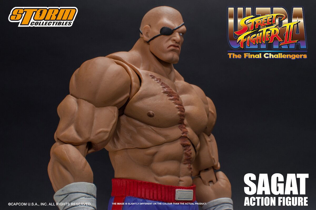 SEP121777 - STREET FIGHTER 1/4 SCALE SAGAT STATUE - Previews World