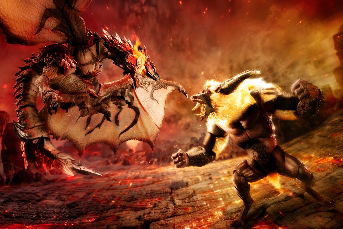 S.H.MonsterArts Monster Hunter Furious Rajang: Bandai - Tokyo Otaku ...
