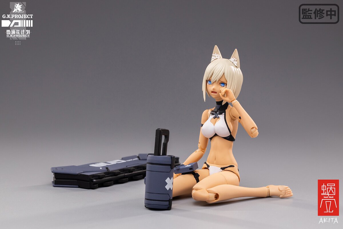 G.N.Project] Vol. 1 WOLF-001: Swimsuit Figure Body & Equipment Set
