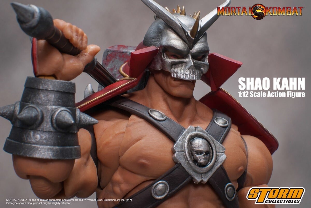 Mortal Kombat Shao Kahn 7 Action Figure Storm Collectibles - ToyWiz