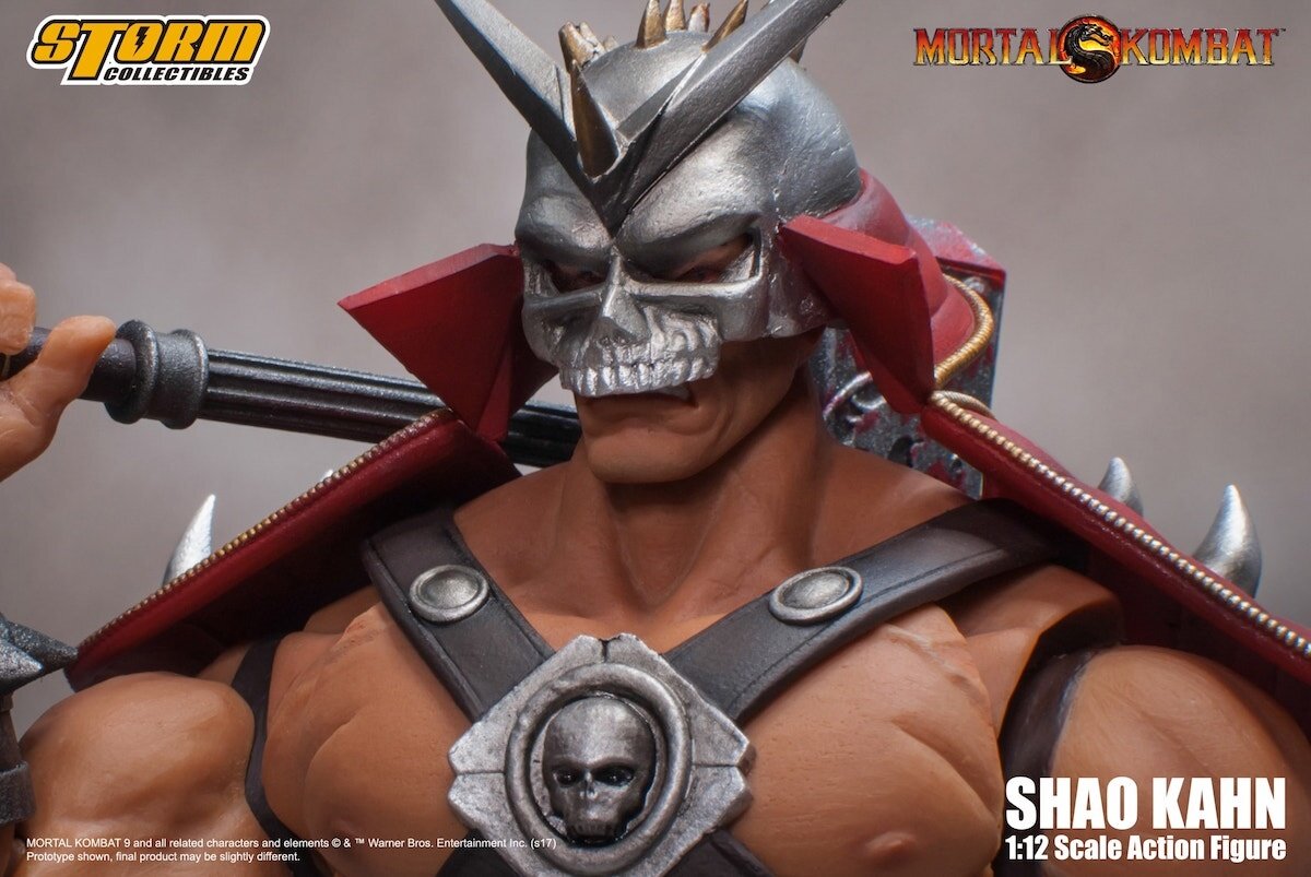 Mortal Kombat Shao Kahn 7 Action Figure Storm Collectibles - ToyWiz