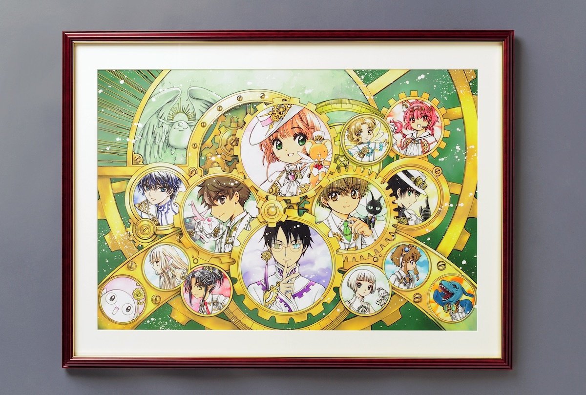 CLAMP 30th Anniversary Main Visual Reproduction Art Print (B4-Size