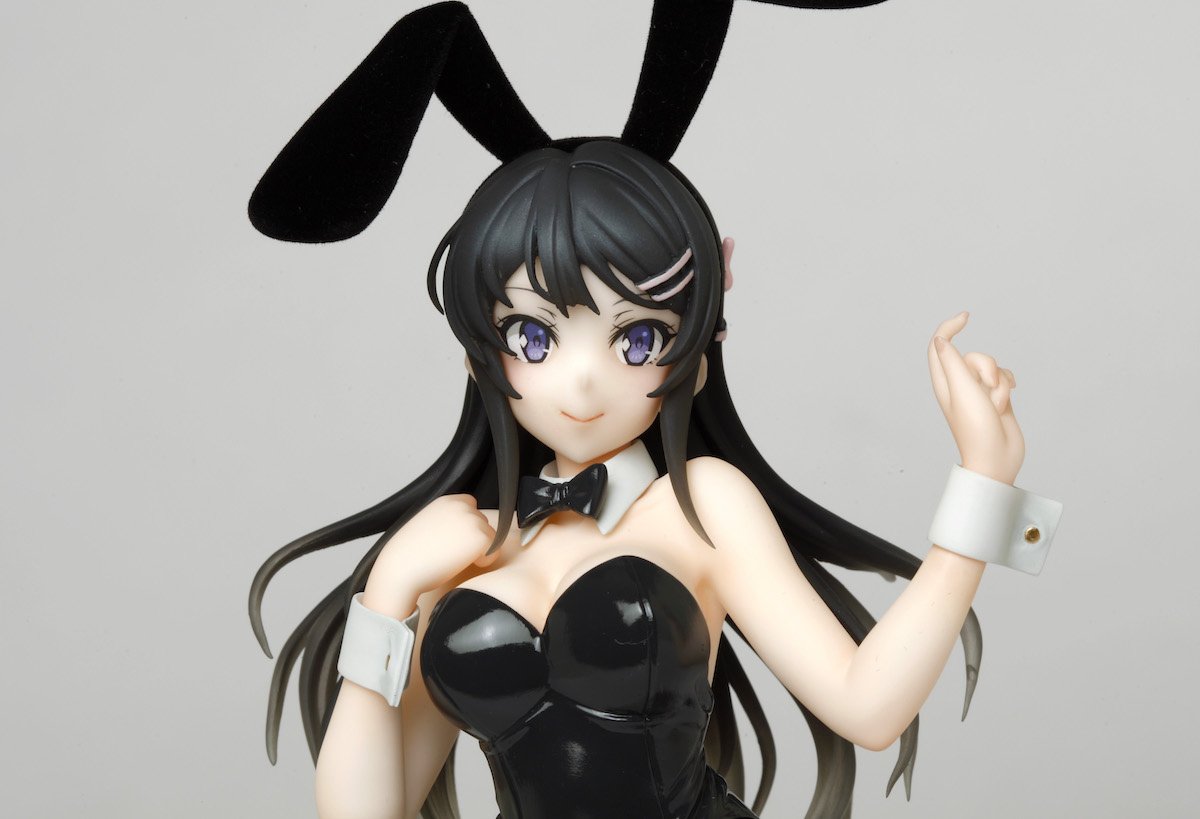 thumbnail image 2 of Taito Coreful Mai Sakurajima Figure – Bunny Girl Senpai – Knit Dress Ver. – 7.8in PVC Anime Collectible 2 of 4