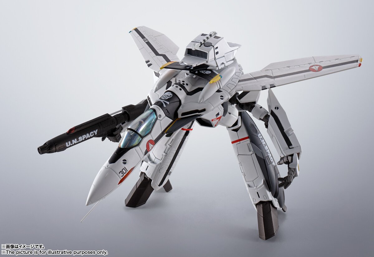 Hi-Metal R Macross Zero VF-0S Phoenix (Roy Focker Use): Bandai 36