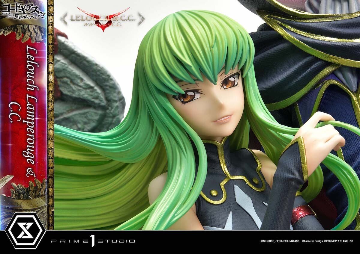 Prime 1 Studio Concept Masterline Code Geass: Lelouch of The Rebellion R2  C.C. x Lelouch Lamperouge CMCGR-03 1/6 Scale Statue