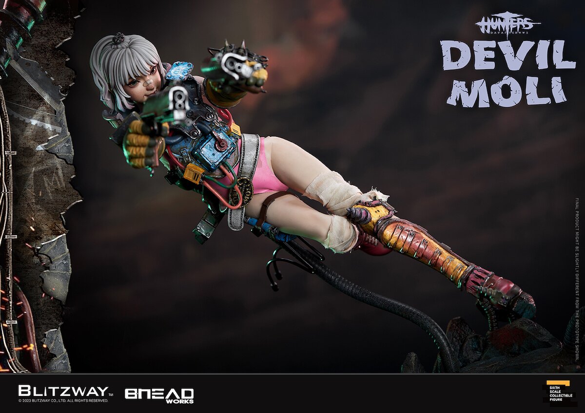 Hunters: Day After WWIII Devil Moli 1/6 Scale Action Figure