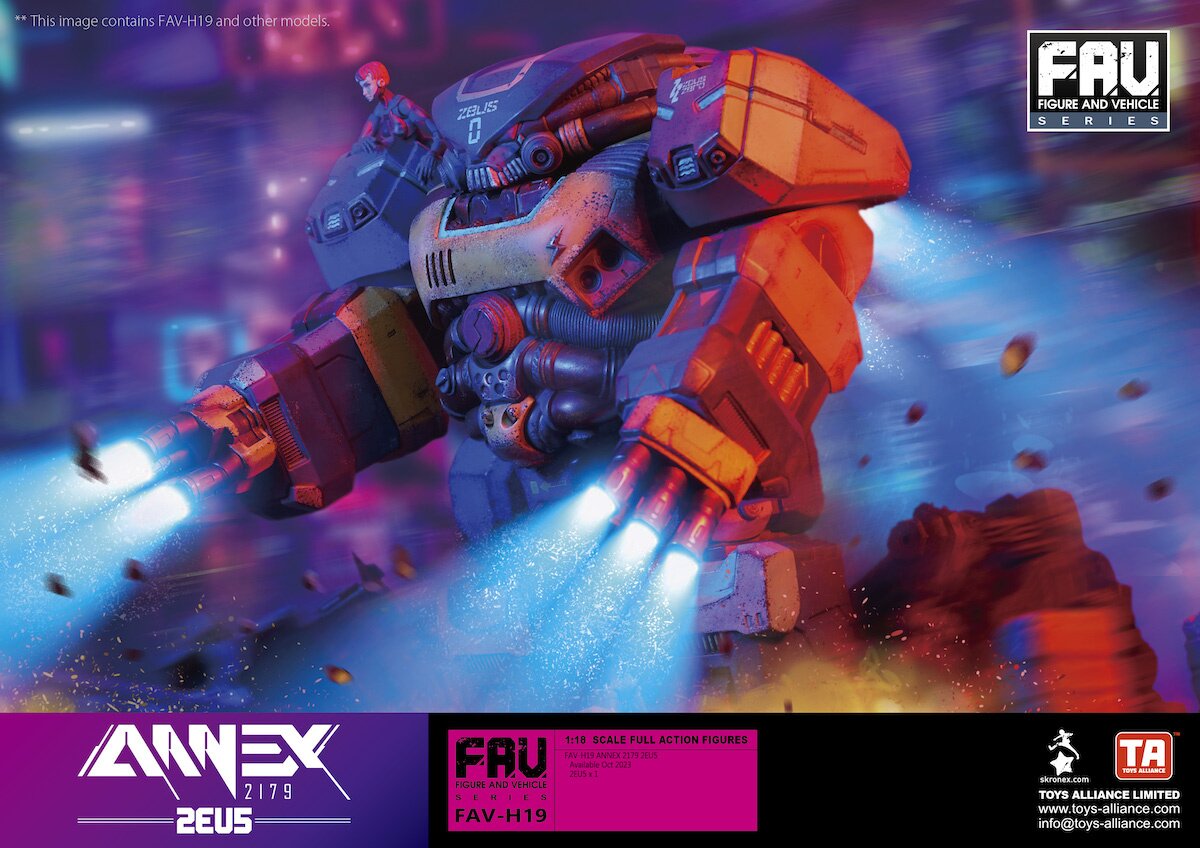 フィギュア　FAV-H19 2EU5 「アシッドレイン」 1/18 アクションフィギュア FAV-H19 Acid Rain 2EU5 1/18 Scale Action Figure - Tokyo