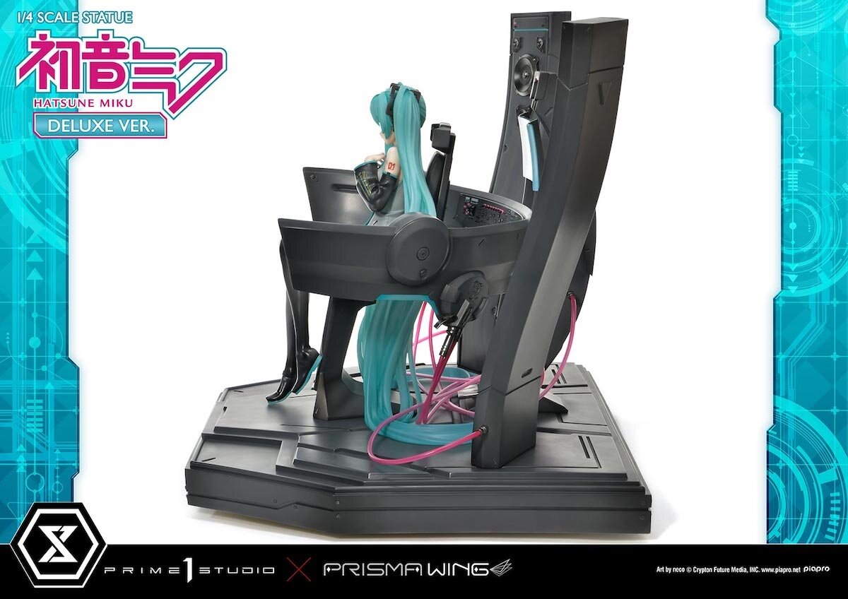 PRISMA WING piapro 初音ミク Art by neco 1/4 スケール完成品