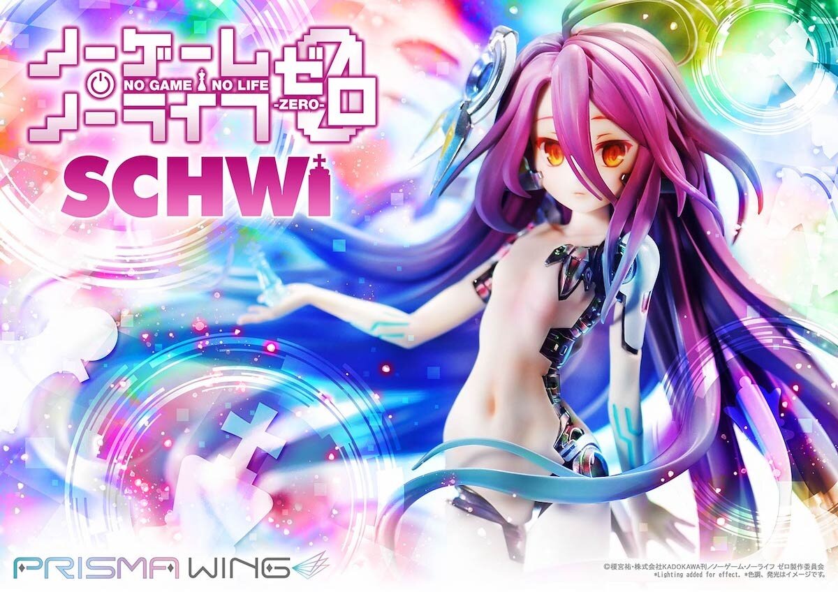 MAY218974 - NO GAME NO LIFE ZERO SHIRO & SCHWI 1/7 PVC FIG - Previews World