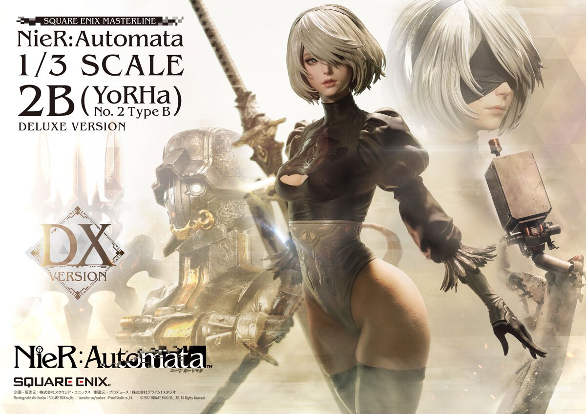 Square Enix NieR:Automata 2B (YoRHa No.2 Type B) DX Ver. Complete Figure