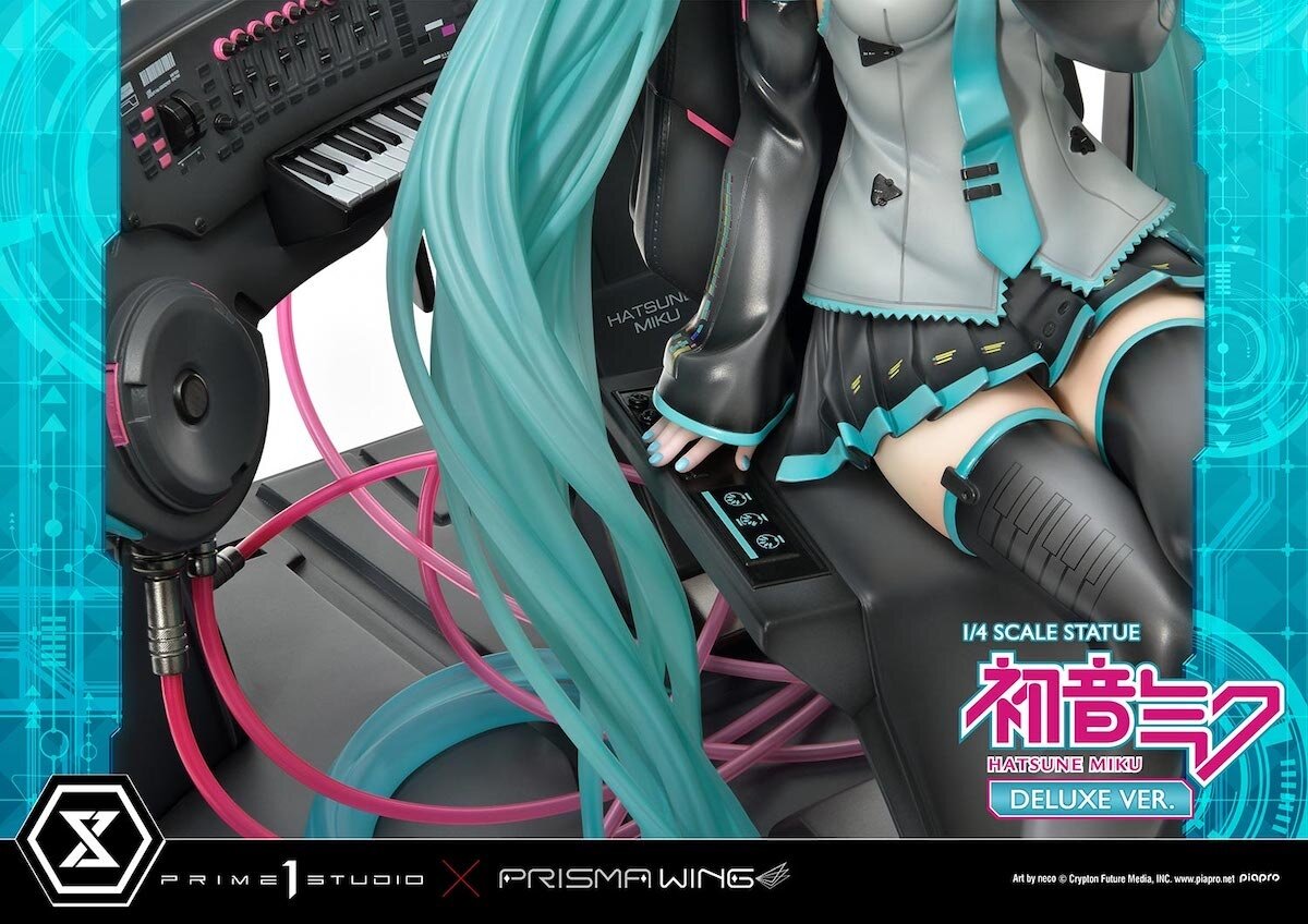 Hatsune Miku Prisma Wing PVC Statue 1/4 Hatsune Miku Art by neco 34 cm