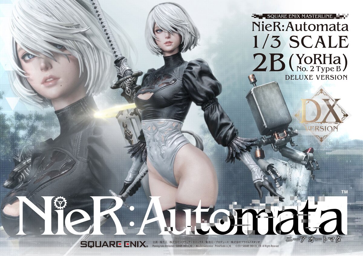 Square Enix Masterline NieR: Automata 2B (YoRHa No. 2 Type B) 1/3 Scale  Statue