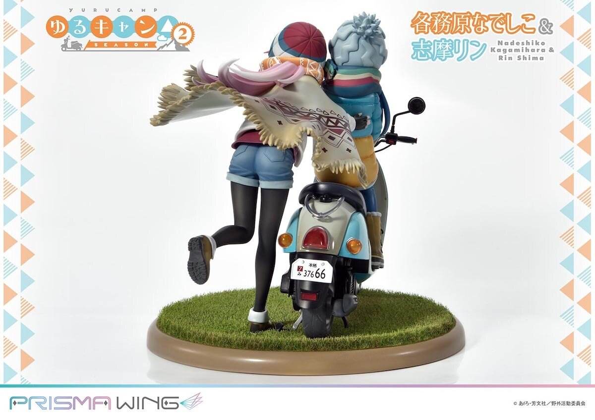 Yurucamp premium figure shops set Rin and Nadeshiko