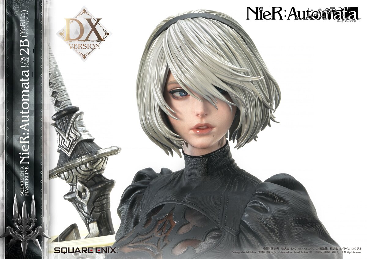 Square Enix Masterline NieR: Automata 2B (YoRHa No. 2 Type B): Deluxe Ver.  1/3 Scale Statue: SQUARE ENIX 10% OFF - Tokyo Otaku Mode (TOM)