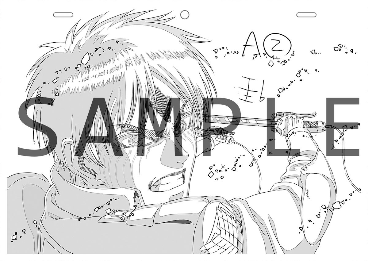 Attack on Titan Omni-Directional Mobility Animation Artbook