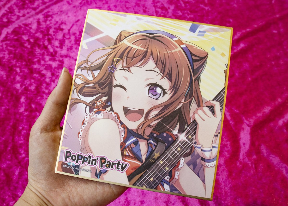 BanG Dream! Girls Band Party! Trading Mini Shikishi Board