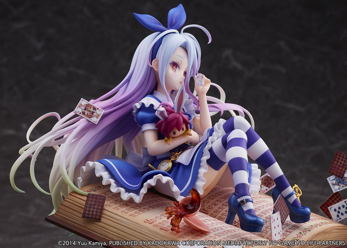 ノーゲーム・ノーライフ　白　Siro Wonderland Ver. No Game No Life Shiro: Alice in Wonderland Ver. 1/7 Scale