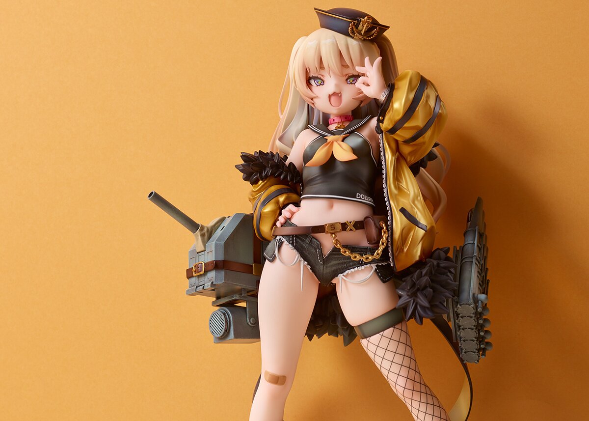 Action Figure Azur Lane - Uss Bache Battle Model - Figura Da Collezione In PVC 23 Cm, Epitome Anime Manga