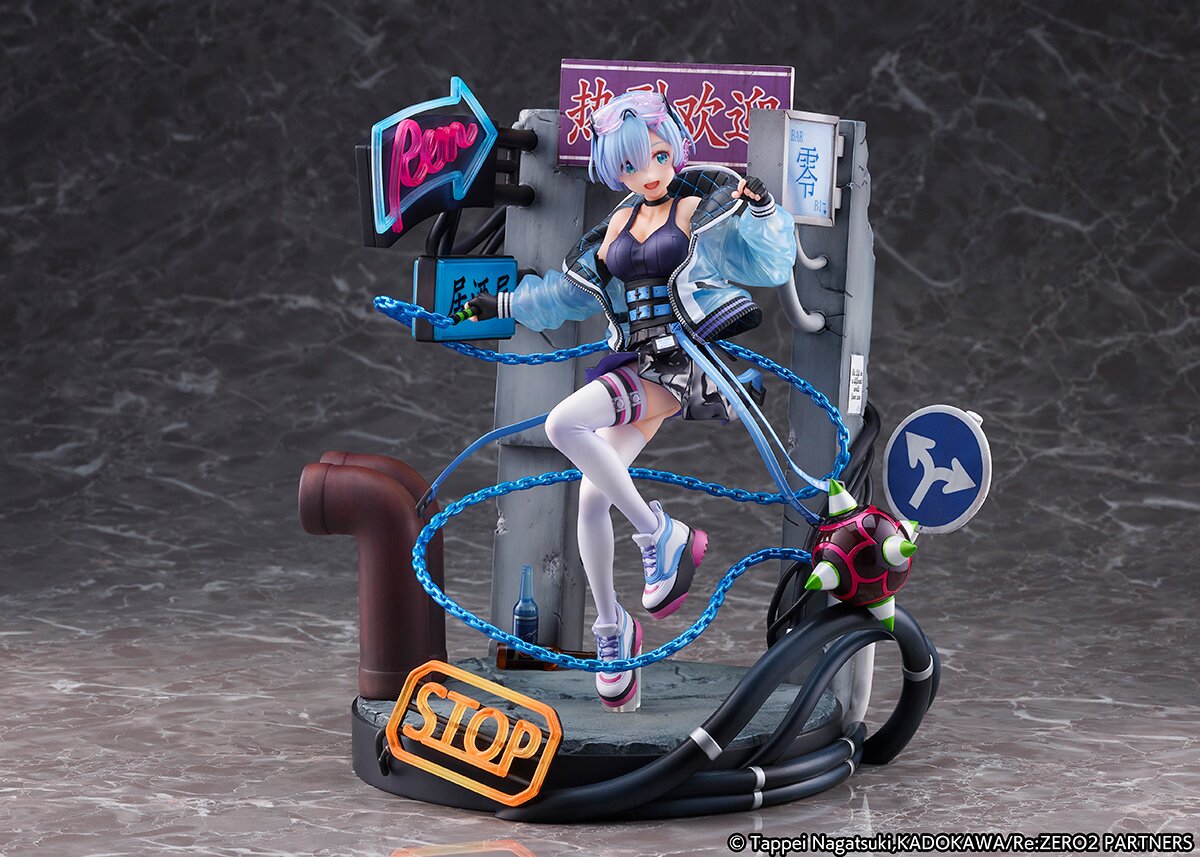 re zero neon city figure