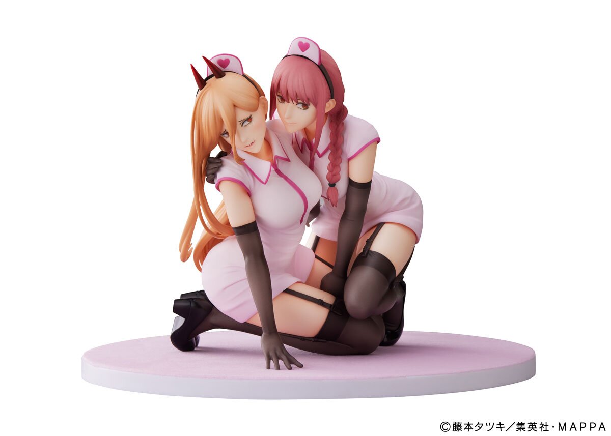 Chainsaw Man Power & Makima Nurse Ver. 1/7 Scale Figure Set