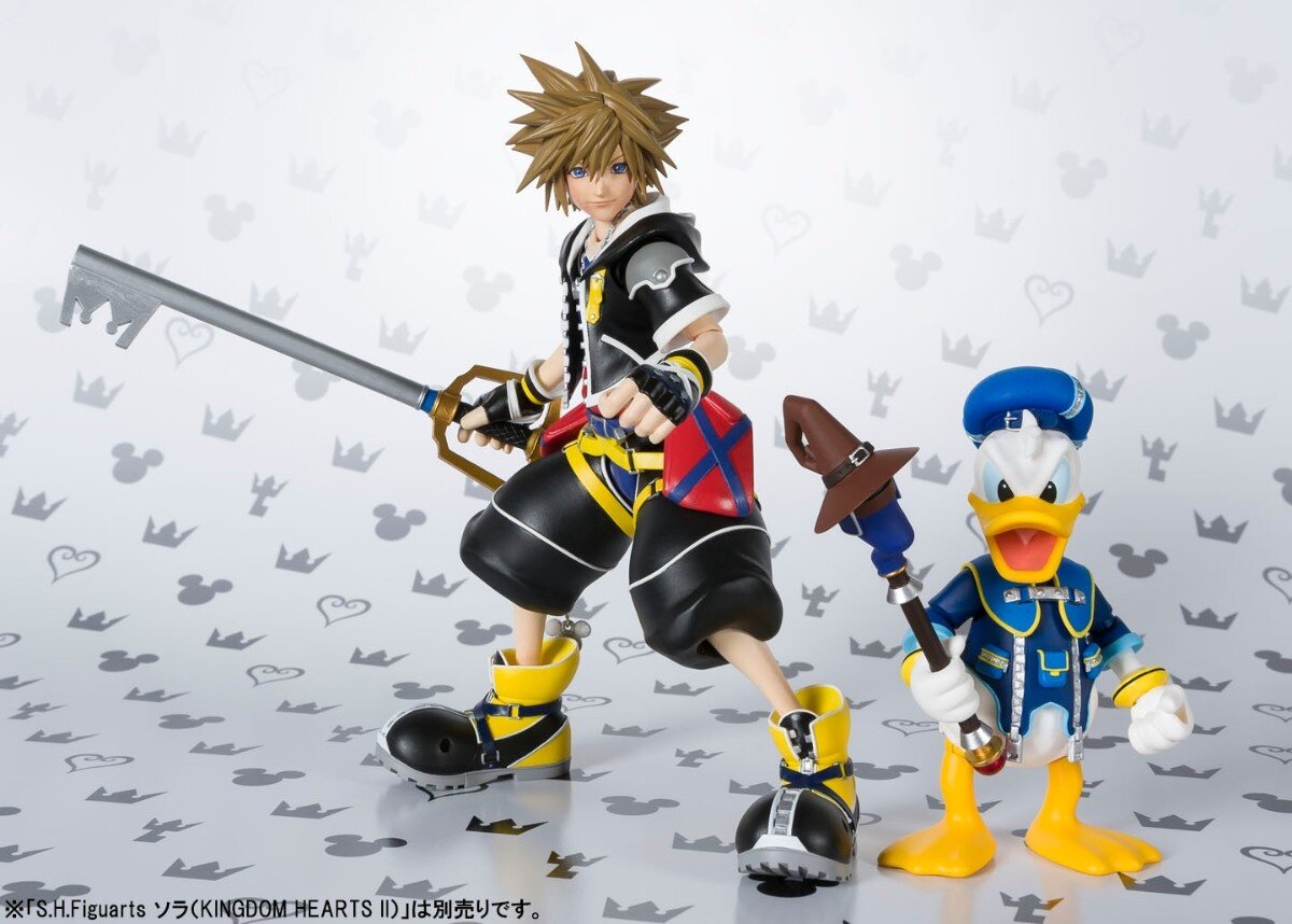 BANDAI - S.H.フィギュアーツ ドナルド （KINGDOM HEARTS II） S.H.Figuarts Kingdom Hearts Donald: Disney - Tokyo Otaku