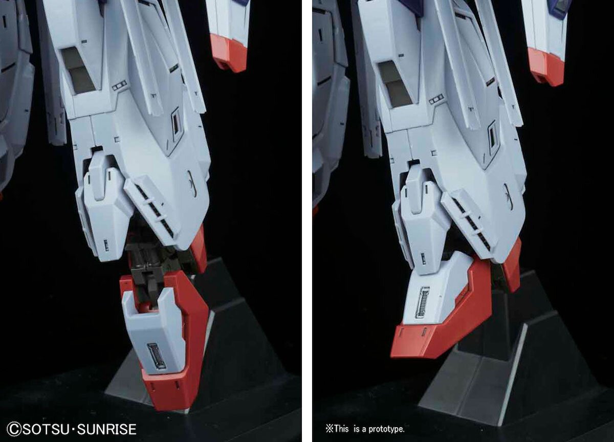 PROVIDENCE GUNDAM MG 1/100 クリアレッド PREORDER】MG 1/100 Cross Contrast Colors Clear Red Providence