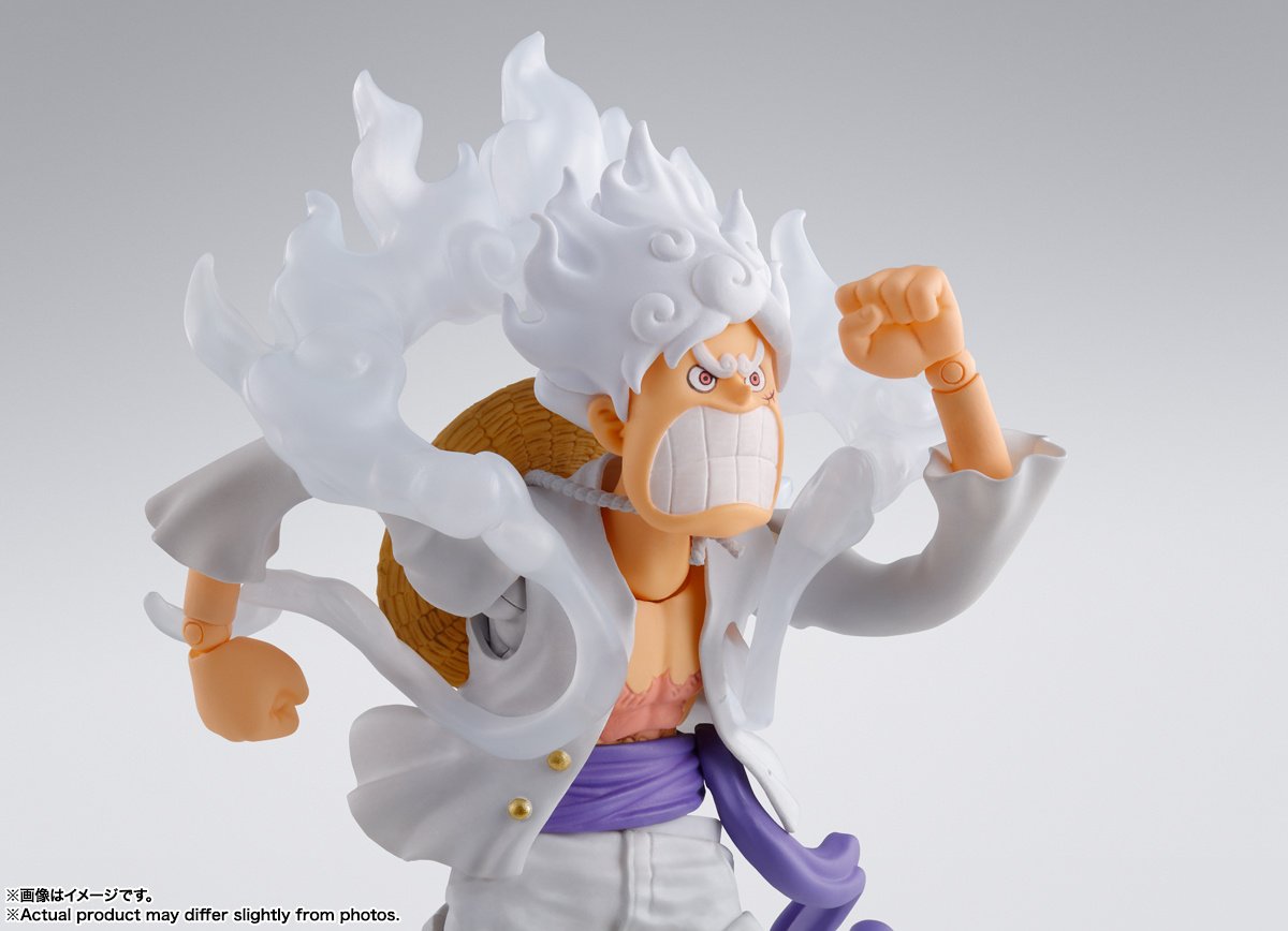 S.H.Figuarts One Piece Monkey D. Luffy -Gear 5- (Re-run): Bandai 