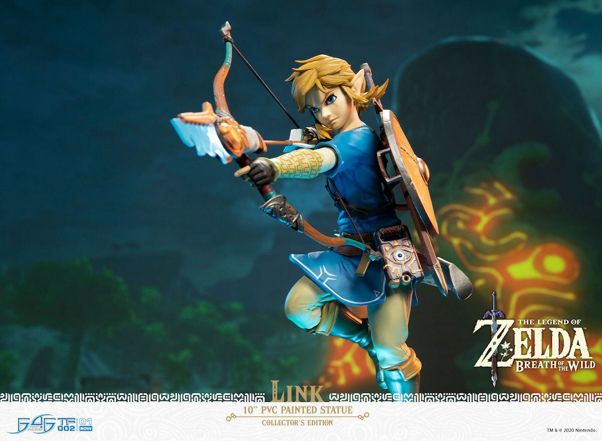 The Legend of Zelda Breath of the Wild Link 4 Inch Action Figure