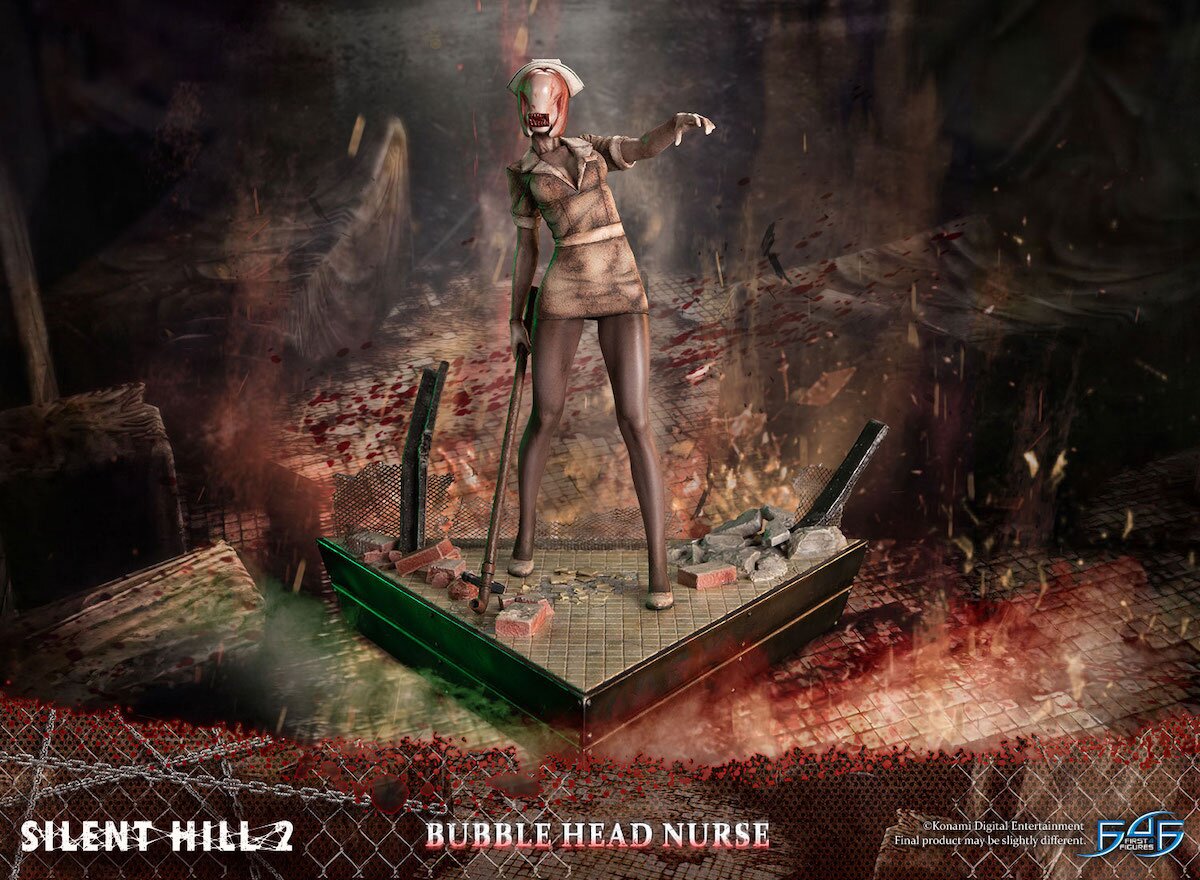 Silent Hill Pyramid Head Statue12'' Horror Decor 