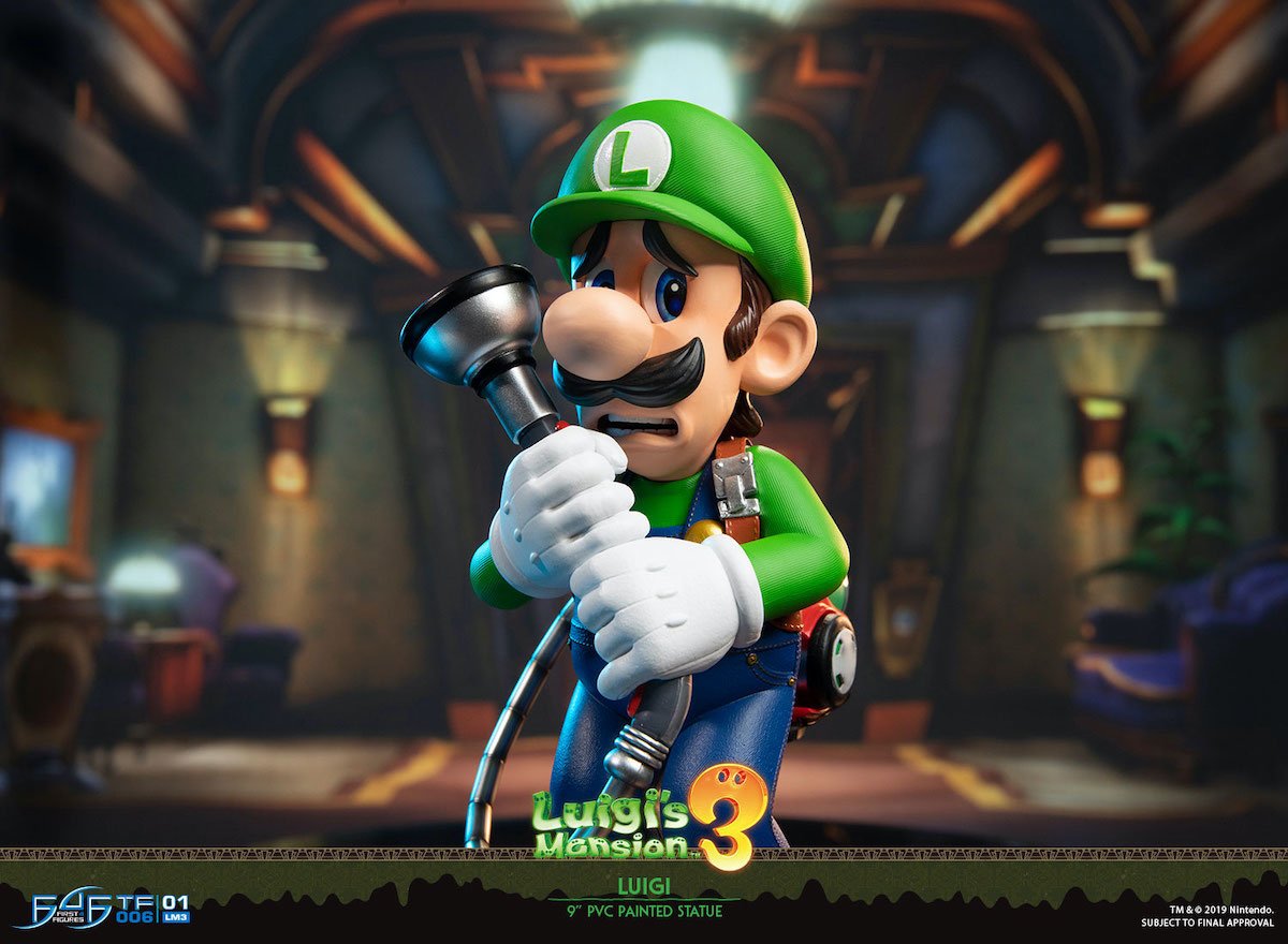 Luigi's Mansion 3 Luigi Statue: First 4 Figures - Tokyo Otaku Mode