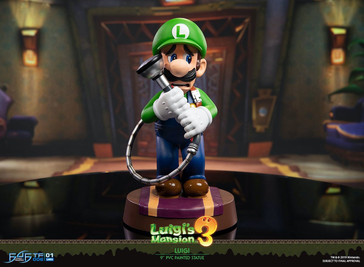 Luigi's Mansion 3 Luigi Statue: First 4 Figures - Tokyo Otaku Mode