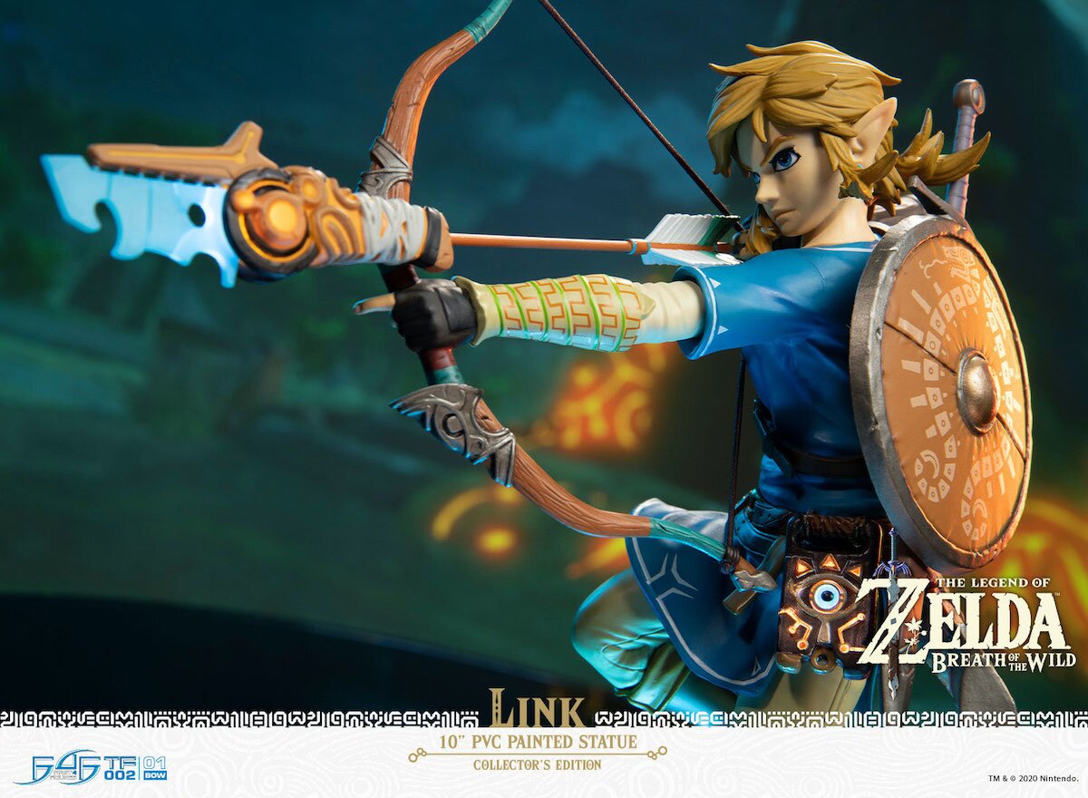 First 4 Figures The Legend of Zelda: Breath of the Wild Link PVC Statue  Collector's Edition 3009-158 - Best Buy