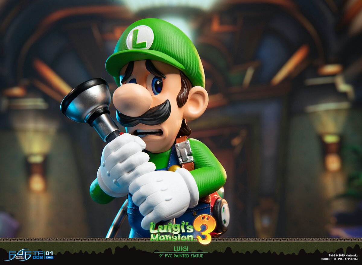 First4Figures F4F Luigi's Mansion 3 - Luigi Collector's Edition PVC Statue  (23cm) (LM03CO) : : Giochi e giocattoli