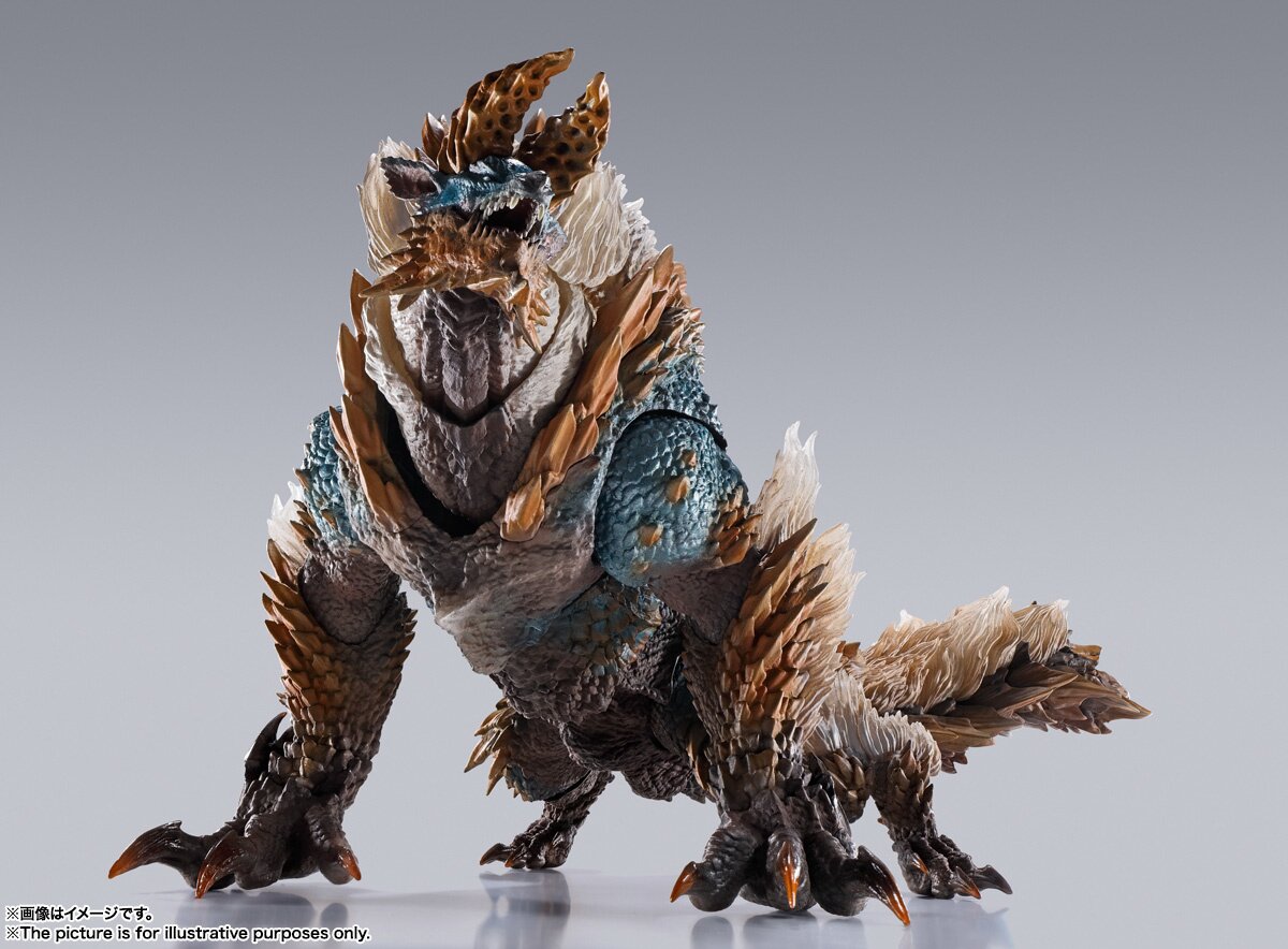 特撮 MONSTER HUNTER WORLD: ICEBORNE S.H.MonsterArts Monster Hunter World: Iceborne Zinogre