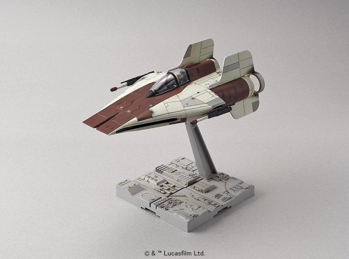 Star Wars A-Wing Starfighter 1/72 Scale Plastic Model Kit - Tokyo