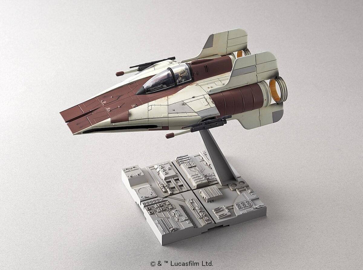 Star Wars A-Wing Starfighter 1/72 Scale Plastic Model Kit - Tokyo Otaku  Mode (TOM)