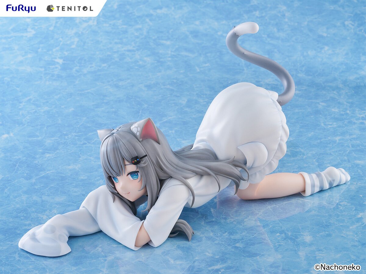 TENITOL Nachoneko Big Noodle Stopper Non-Scale Figure - Tokyo
