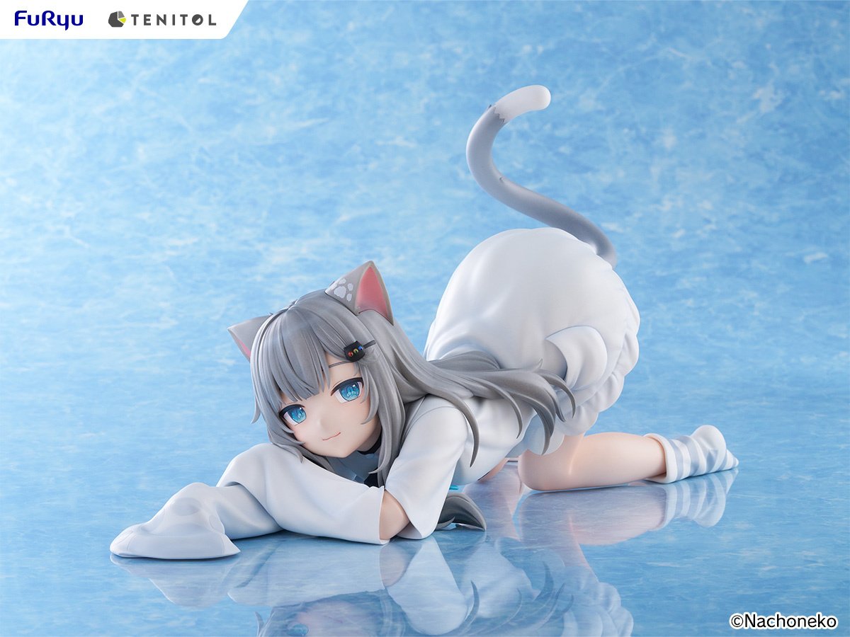 TENITOL Nachoneko Big Noodle Stopper Non-Scale Figure - Tokyo