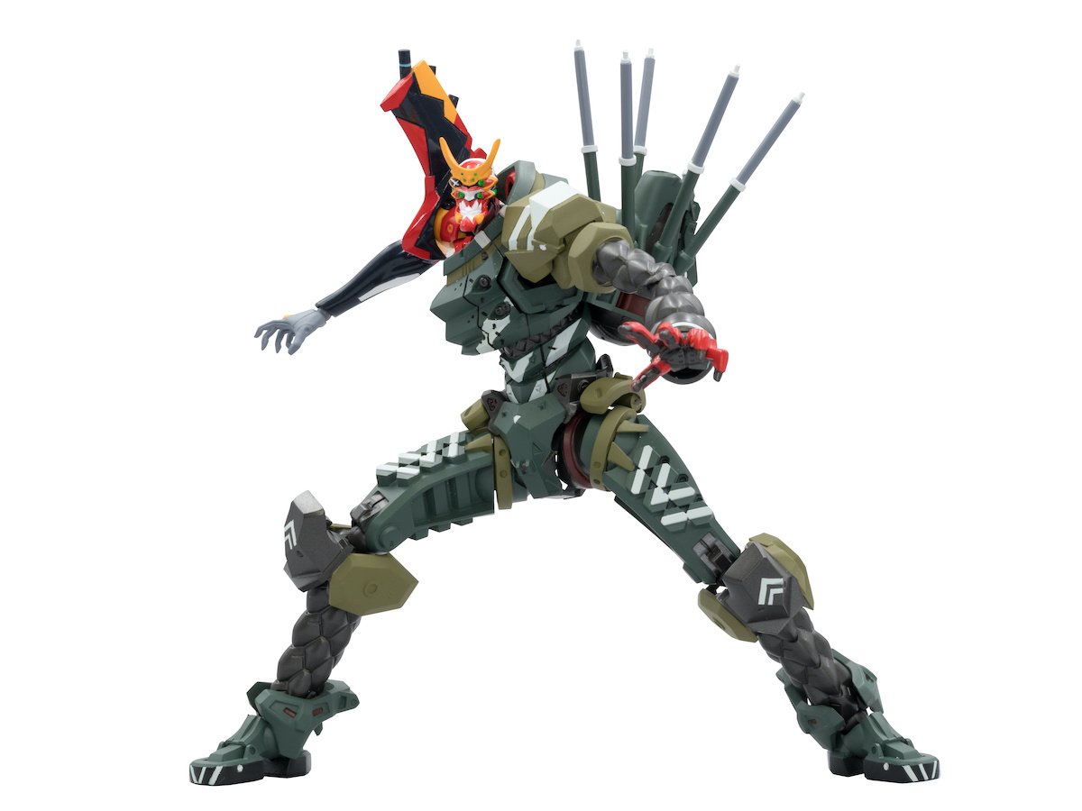 Revoltech Eva O2 Revoltech Evangelion Evolution Evangelion New EVA-02 Alpha: KAIYODO ...