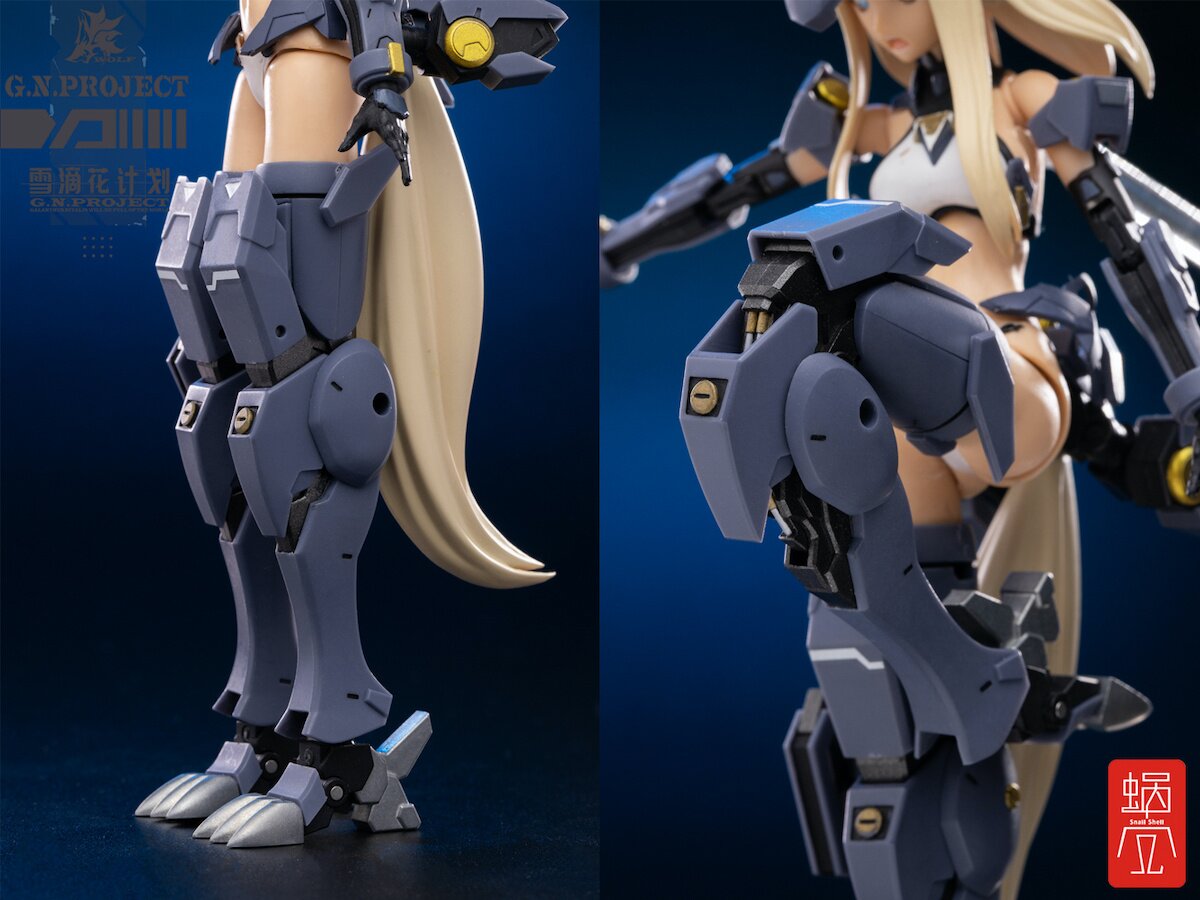 G.N.Project Vol. 1 WOLF-001: Wolf Armor Set 1/12 Scale Action
