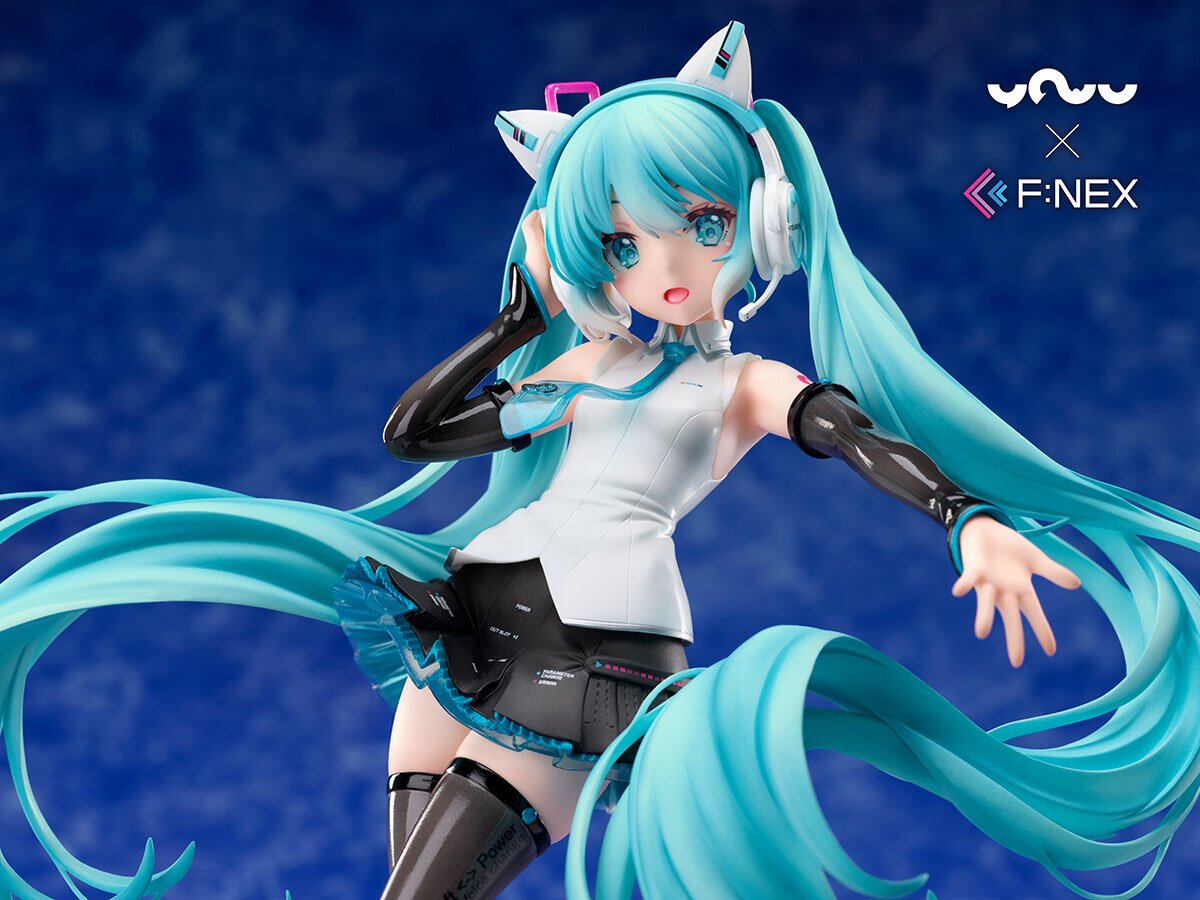 Hatsune Miku Cat Ear Headphone Ver 1 7 Scale Figure Tokyo Otaku Mode Tom