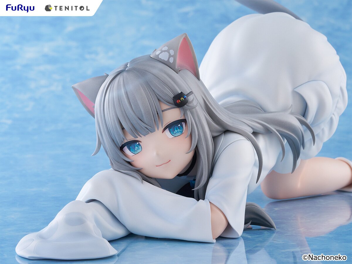 TENITOL Nachoneko Big Noodle Stopper Non-Scale Figure - Tokyo