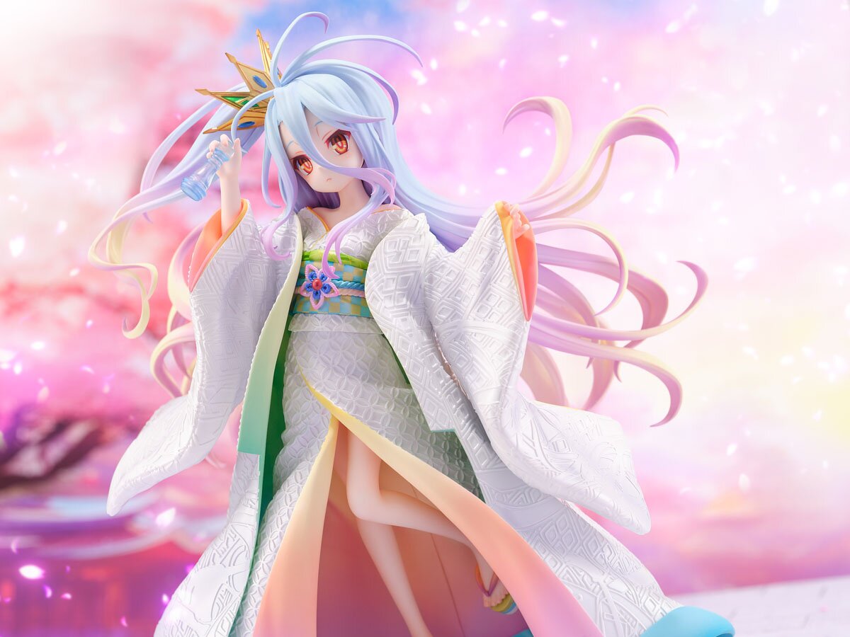No Game No Life Shiro -Shiromuku- 1/7 Scale Figure: F:NEX