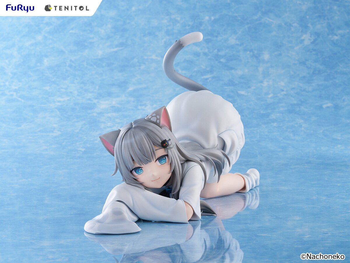 TENITOL Nachoneko Big Noodle Stopper Non-Scale Figure - Tokyo