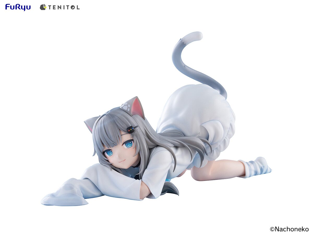 TENITOL Nachoneko Big Noodle Stopper Non-Scale Figure - Tokyo