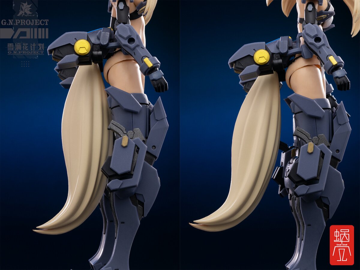 G.N.Project Vol. 1 WOLF-001: Wolf Armor Set 1/12 Scale Action