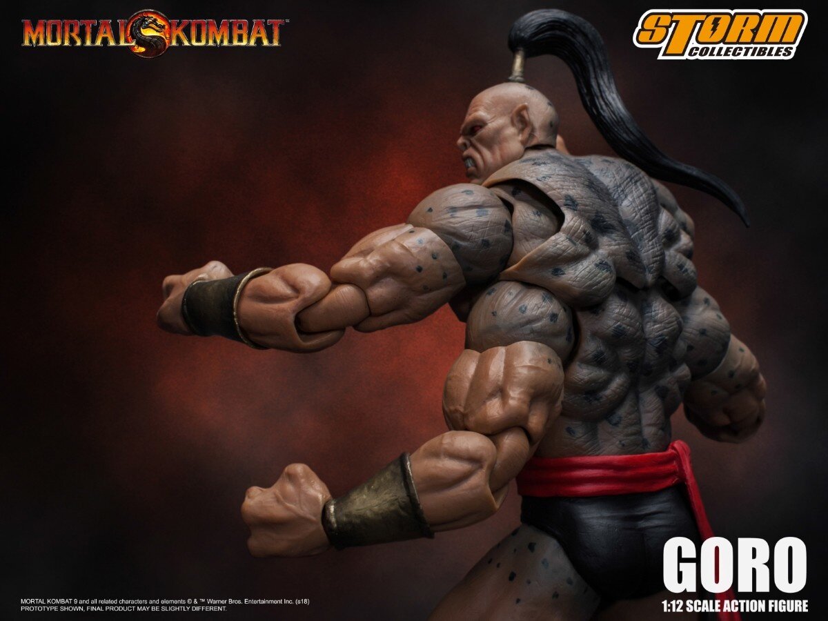 PRE-ORDER - Mortal Kombat X Goro 1/12 Scale Figure – TOYCO Collectibles