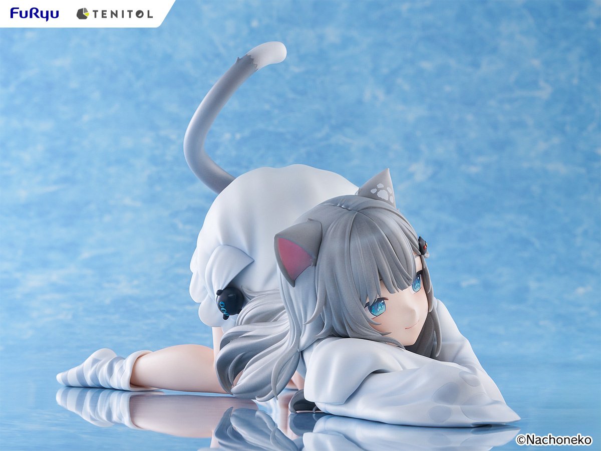 TENITOL Nachoneko Big Noodle Stopper Non-Scale Figure - Tokyo